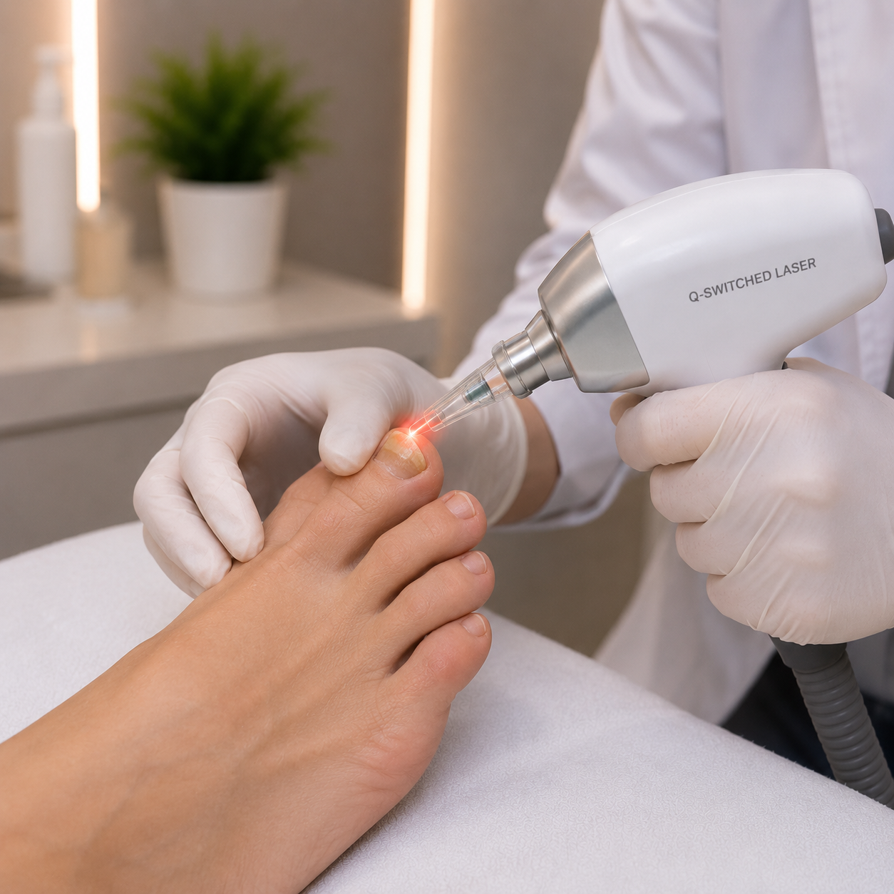 Tratamiento de Onicomicosis con Láser